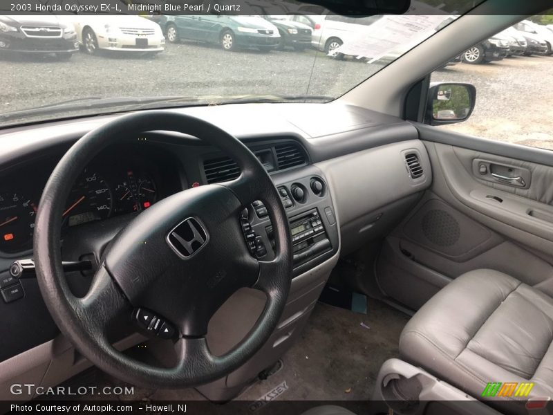 Midnight Blue Pearl / Quartz 2003 Honda Odyssey EX-L