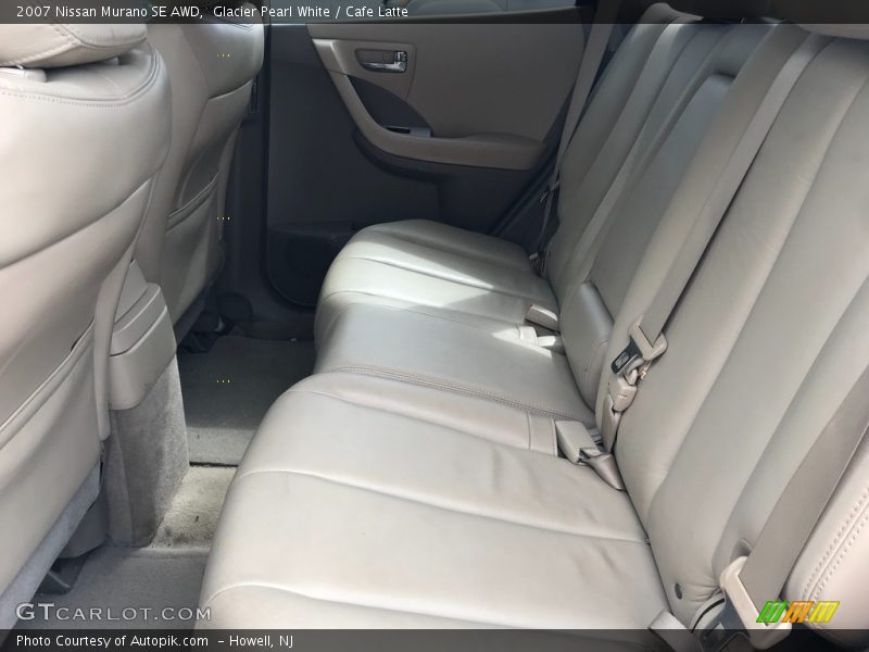 Glacier Pearl White / Cafe Latte 2007 Nissan Murano SE AWD