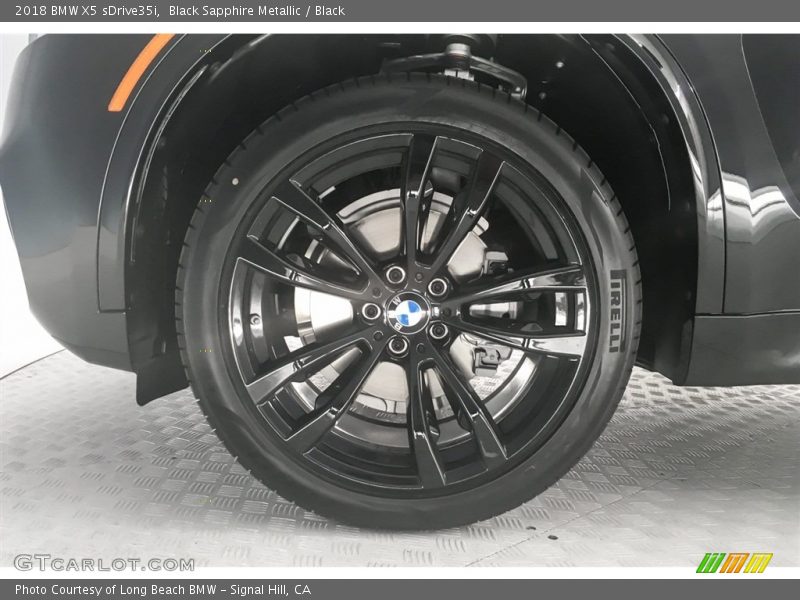 Black Sapphire Metallic / Black 2018 BMW X5 sDrive35i