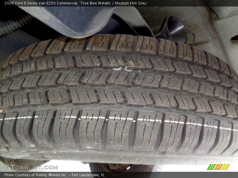 True Blue Metallic / Medium Flint Grey 2006 Ford E Series Van E250 Commercial