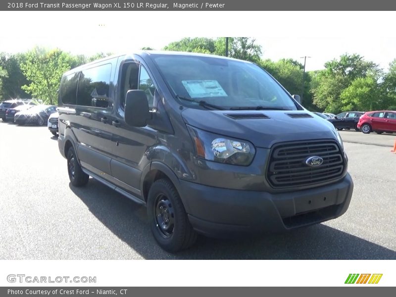Magnetic / Pewter 2018 Ford Transit Passenger Wagon XL 150 LR Regular