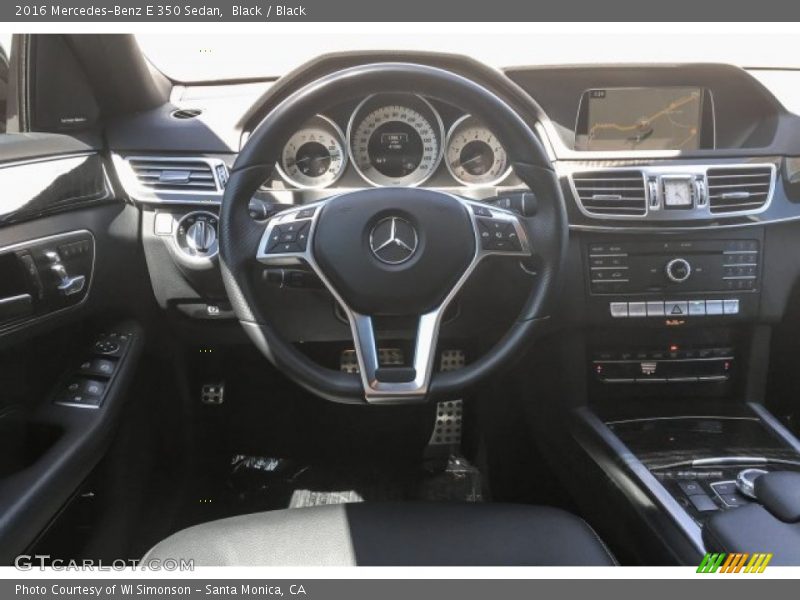 Black / Black 2016 Mercedes-Benz E 350 Sedan
