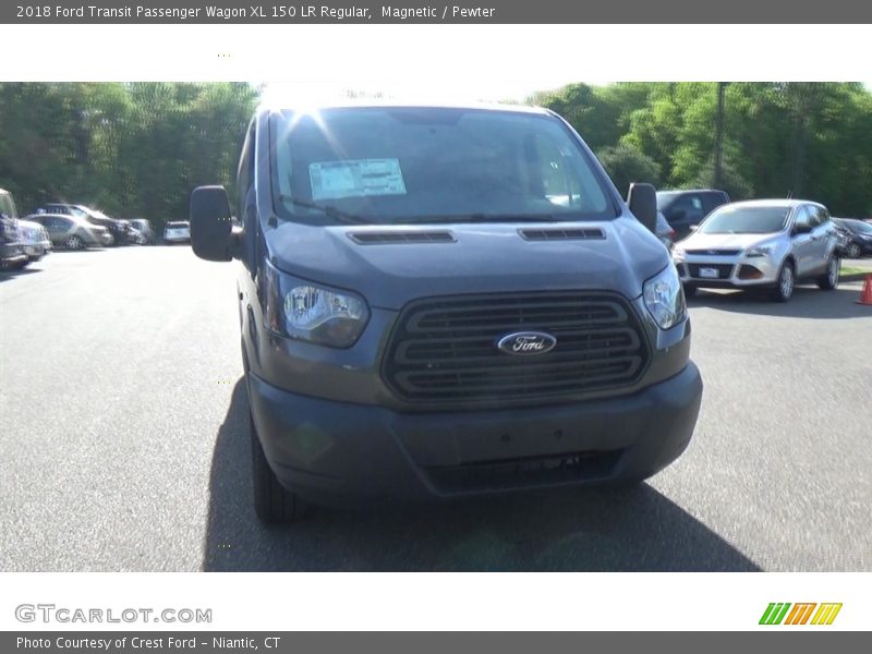 Magnetic / Pewter 2018 Ford Transit Passenger Wagon XL 150 LR Regular