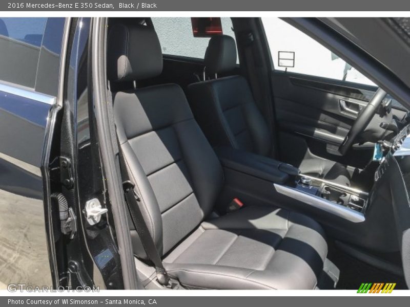 Black / Black 2016 Mercedes-Benz E 350 Sedan