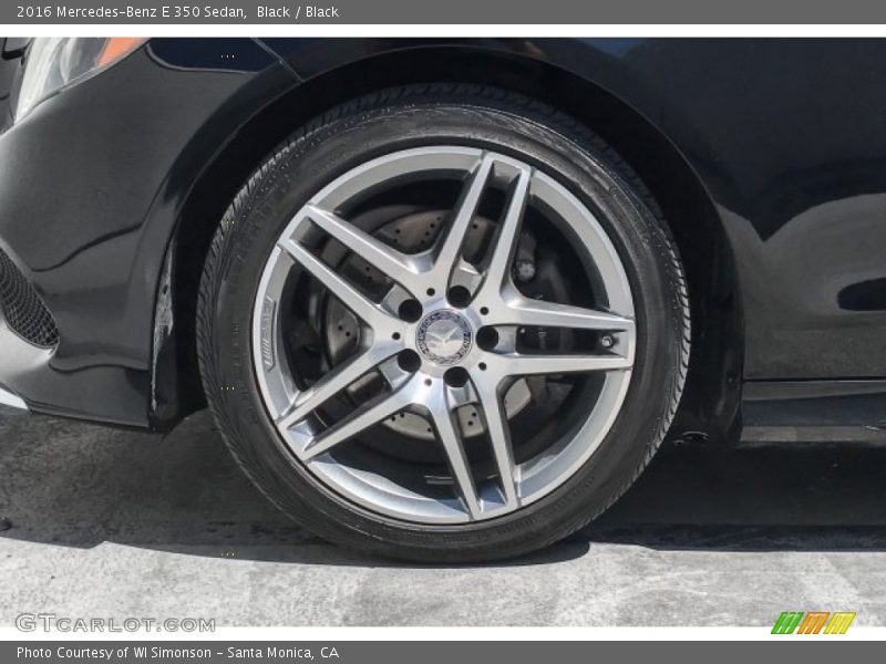 Black / Black 2016 Mercedes-Benz E 350 Sedan