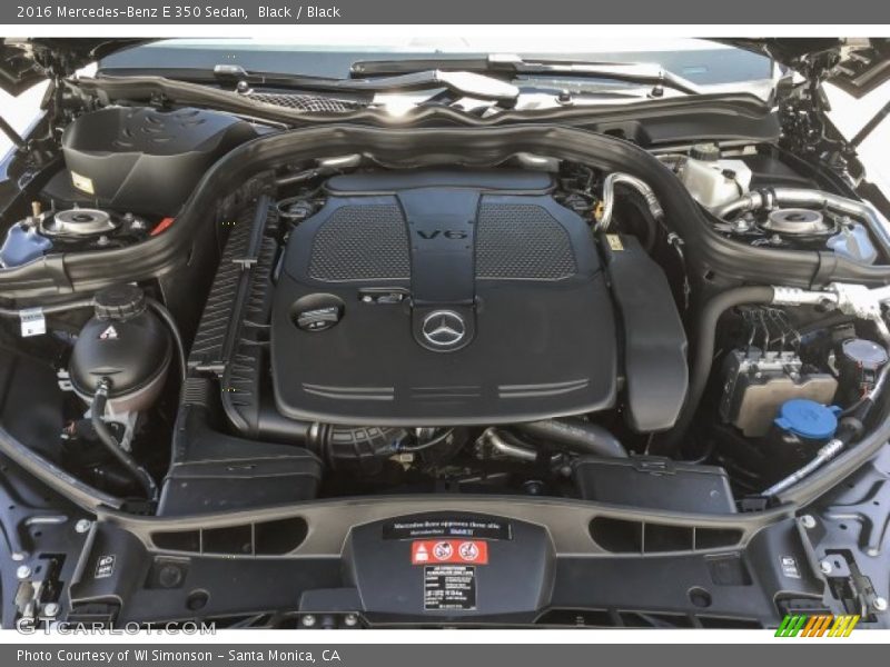 Black / Black 2016 Mercedes-Benz E 350 Sedan