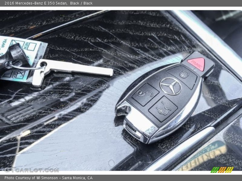 Black / Black 2016 Mercedes-Benz E 350 Sedan