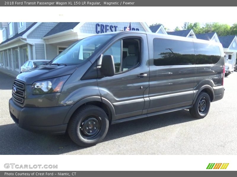 Magnetic / Pewter 2018 Ford Transit Passenger Wagon XL 150 LR Regular