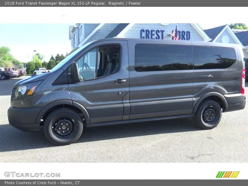Magnetic / Pewter 2018 Ford Transit Passenger Wagon XL 150 LR Regular