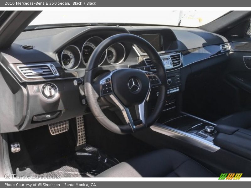 Black / Black 2016 Mercedes-Benz E 350 Sedan