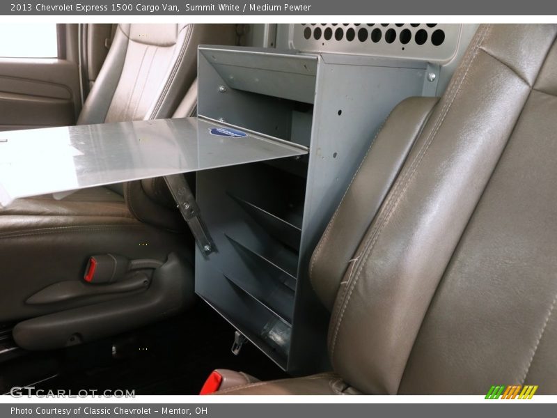 Summit White / Medium Pewter 2013 Chevrolet Express 1500 Cargo Van