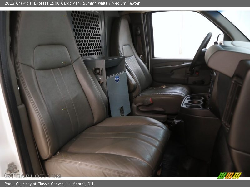 Summit White / Medium Pewter 2013 Chevrolet Express 1500 Cargo Van