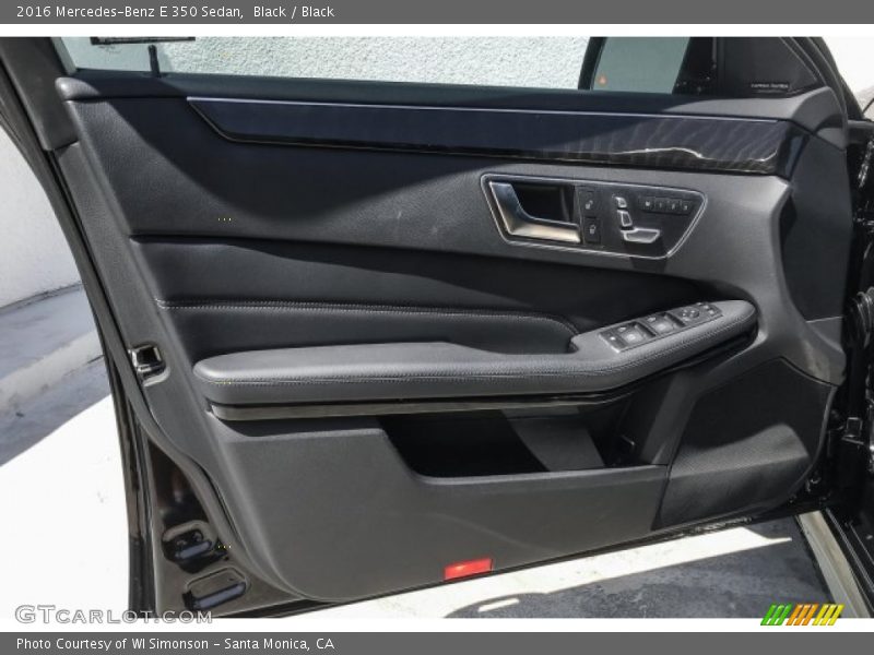 Black / Black 2016 Mercedes-Benz E 350 Sedan