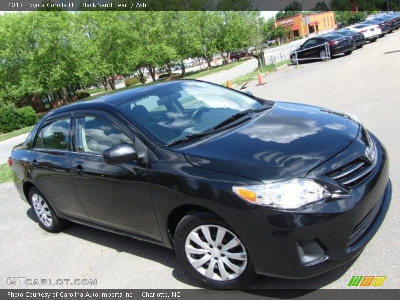 Black Sand Pearl / Ash 2013 Toyota Corolla LE