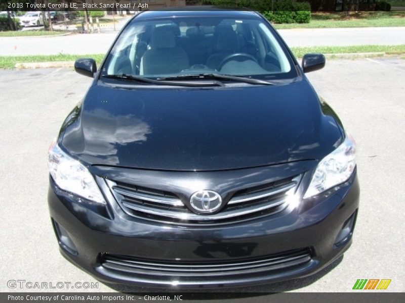 Black Sand Pearl / Ash 2013 Toyota Corolla LE
