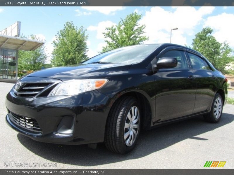 Black Sand Pearl / Ash 2013 Toyota Corolla LE