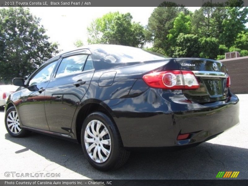 Black Sand Pearl / Ash 2013 Toyota Corolla LE