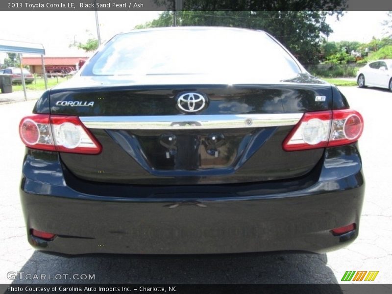 Black Sand Pearl / Ash 2013 Toyota Corolla LE