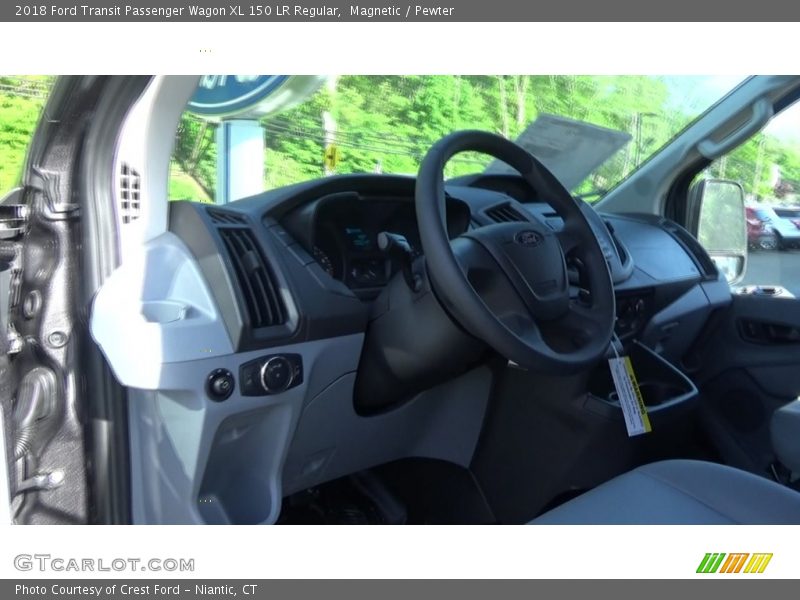 Magnetic / Pewter 2018 Ford Transit Passenger Wagon XL 150 LR Regular