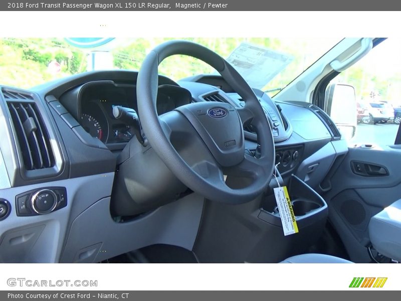 Magnetic / Pewter 2018 Ford Transit Passenger Wagon XL 150 LR Regular