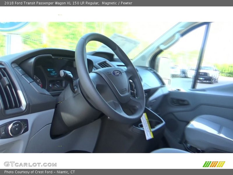 Magnetic / Pewter 2018 Ford Transit Passenger Wagon XL 150 LR Regular