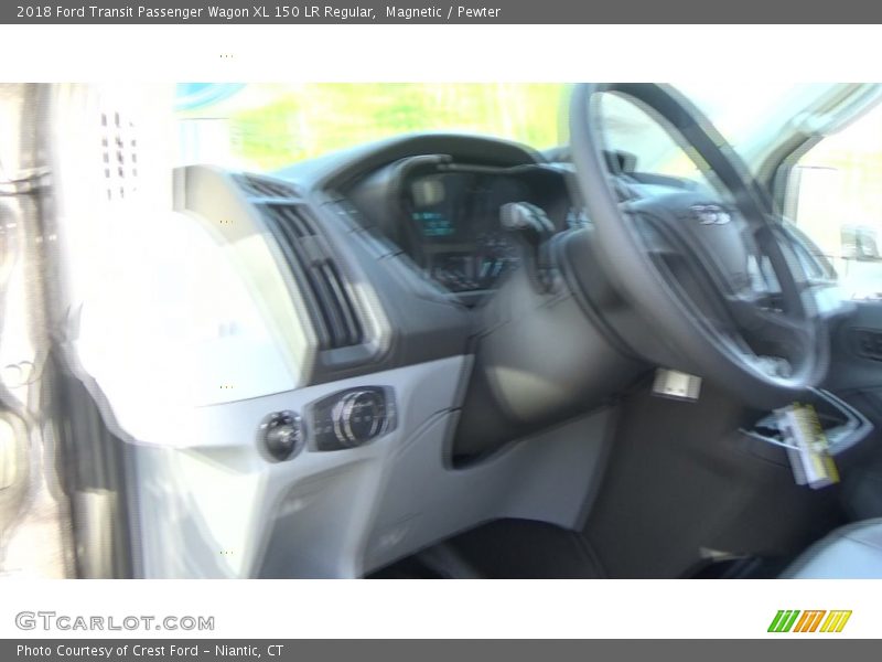 Magnetic / Pewter 2018 Ford Transit Passenger Wagon XL 150 LR Regular