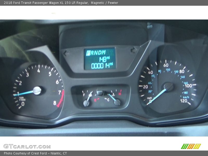 Magnetic / Pewter 2018 Ford Transit Passenger Wagon XL 150 LR Regular