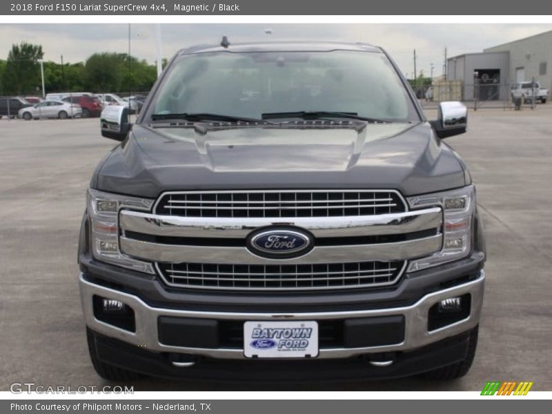Magnetic / Black 2018 Ford F150 Lariat SuperCrew 4x4