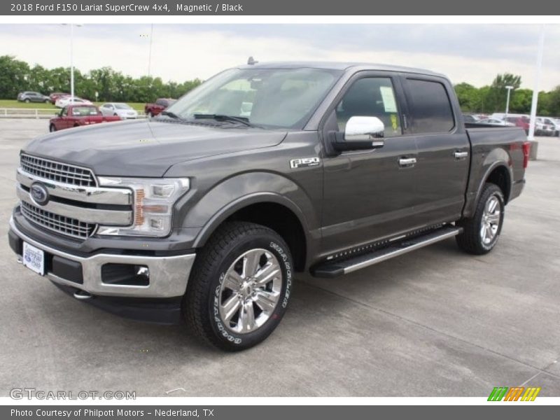 Magnetic / Black 2018 Ford F150 Lariat SuperCrew 4x4