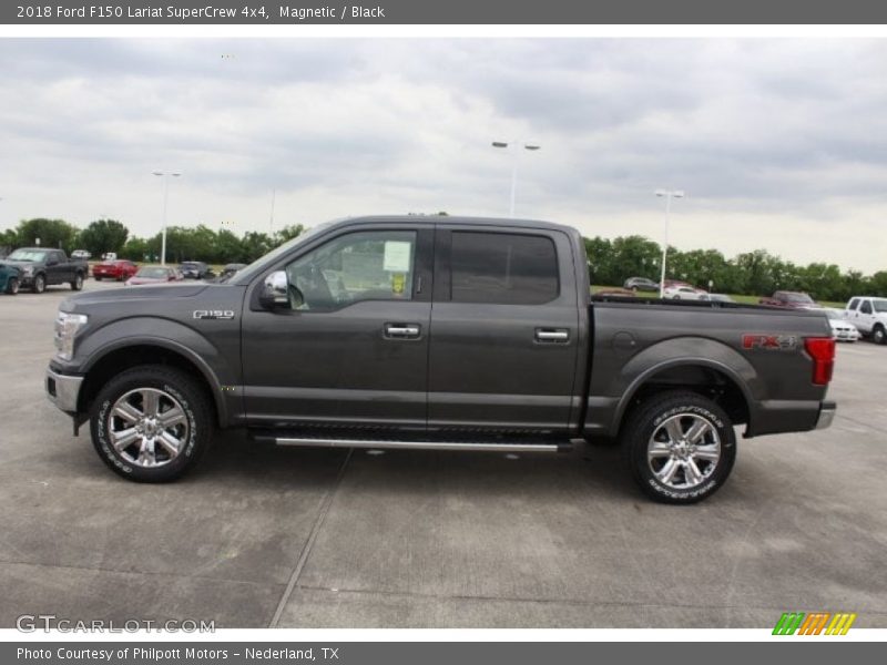 Magnetic / Black 2018 Ford F150 Lariat SuperCrew 4x4