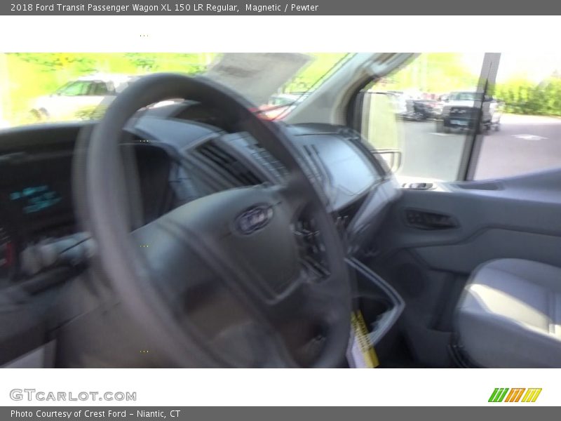 Magnetic / Pewter 2018 Ford Transit Passenger Wagon XL 150 LR Regular