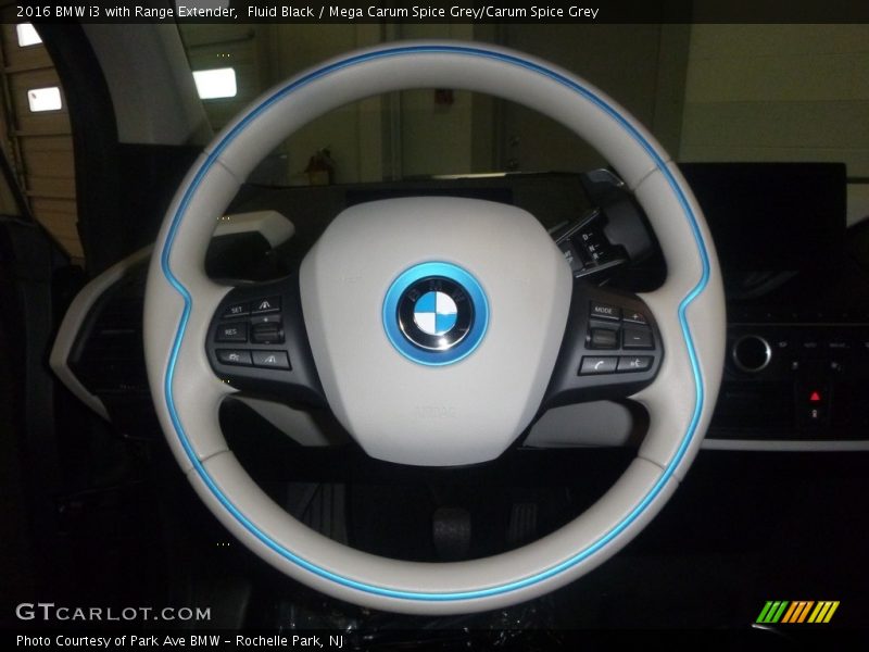 Fluid Black / Mega Carum Spice Grey/Carum Spice Grey 2016 BMW i3 with Range Extender