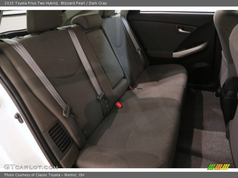 Blizzard Pearl / Dark Gray 2015 Toyota Prius Two Hybrid