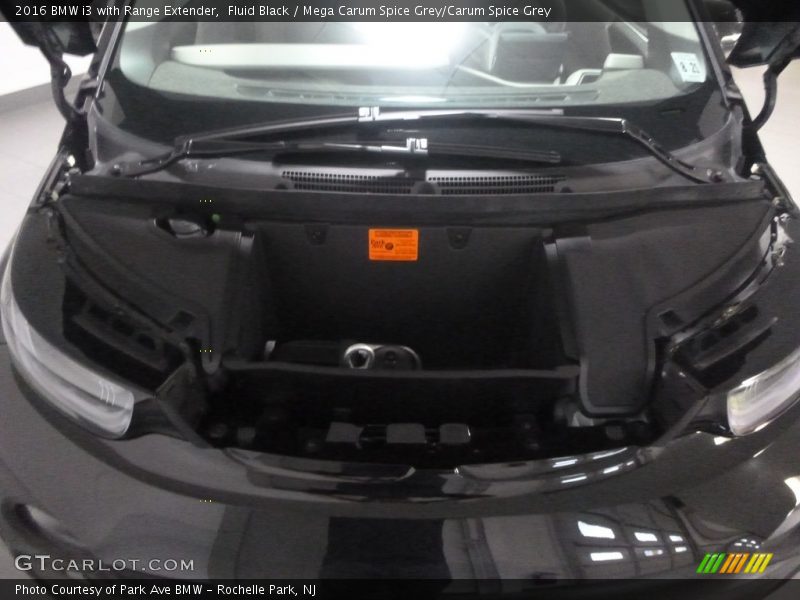 Fluid Black / Mega Carum Spice Grey/Carum Spice Grey 2016 BMW i3 with Range Extender