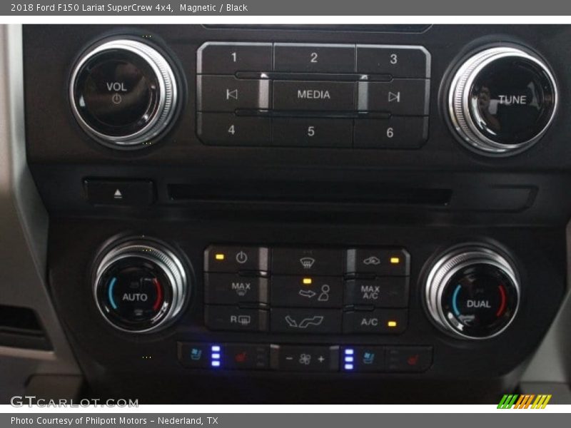 Magnetic / Black 2018 Ford F150 Lariat SuperCrew 4x4