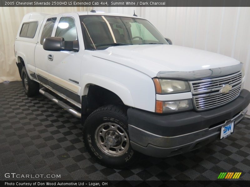 Summit White / Dark Charcoal 2005 Chevrolet Silverado 2500HD LS Extended Cab 4x4