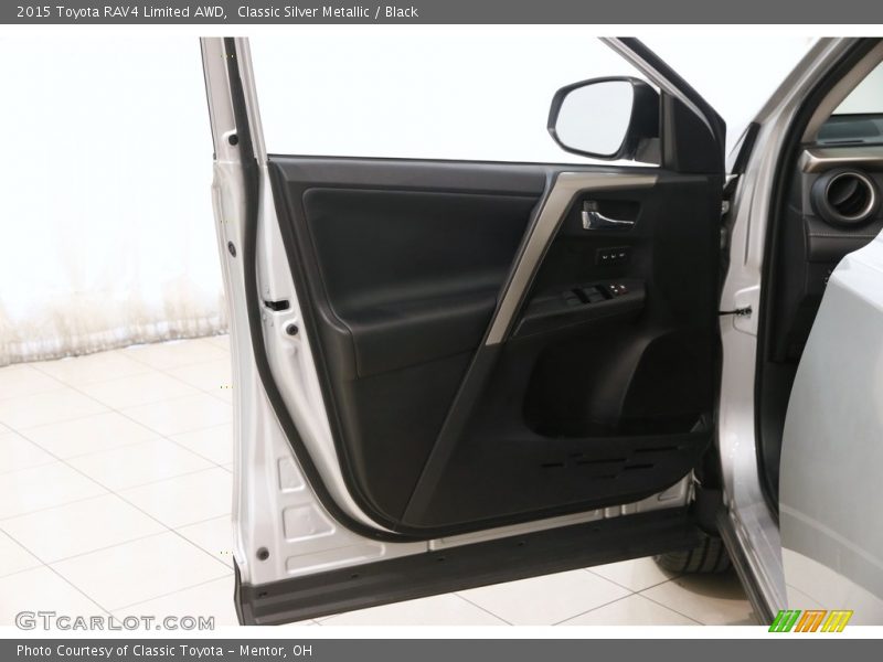 Classic Silver Metallic / Black 2015 Toyota RAV4 Limited AWD