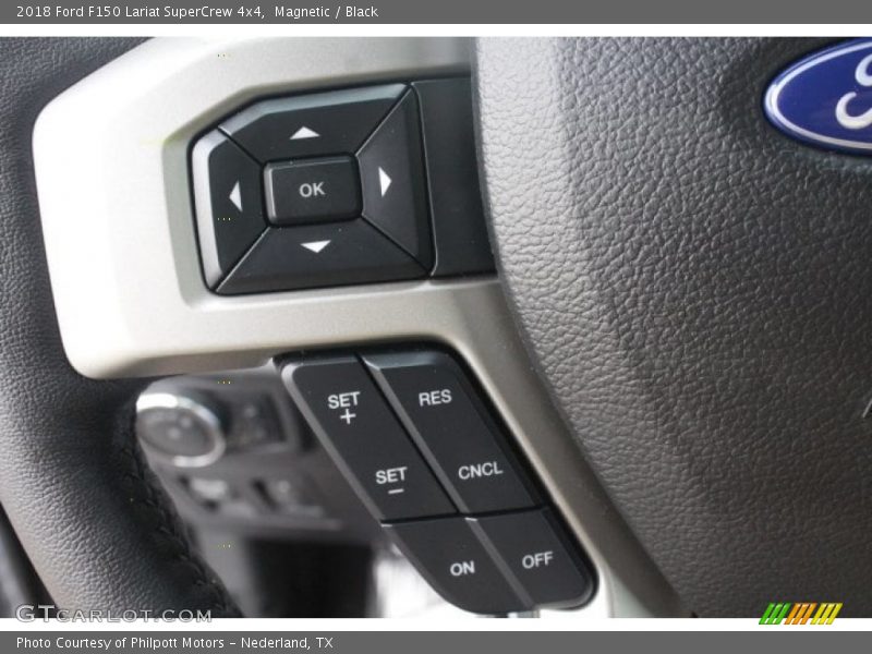 Magnetic / Black 2018 Ford F150 Lariat SuperCrew 4x4