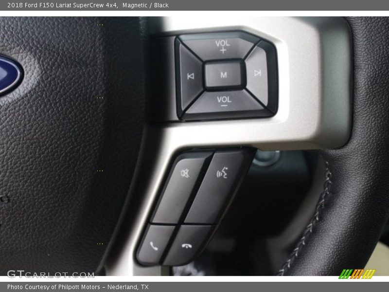 Magnetic / Black 2018 Ford F150 Lariat SuperCrew 4x4