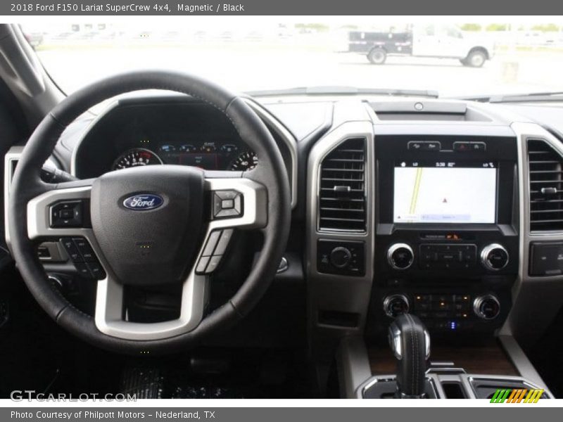 Magnetic / Black 2018 Ford F150 Lariat SuperCrew 4x4