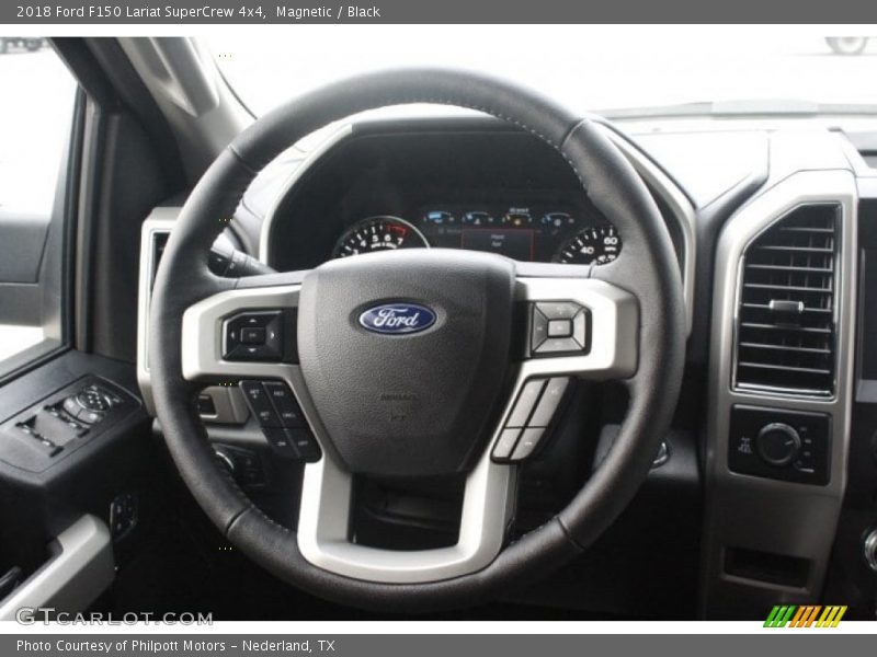 Magnetic / Black 2018 Ford F150 Lariat SuperCrew 4x4