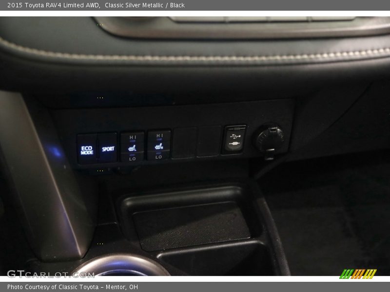 Classic Silver Metallic / Black 2015 Toyota RAV4 Limited AWD