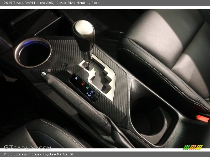 Classic Silver Metallic / Black 2015 Toyota RAV4 Limited AWD