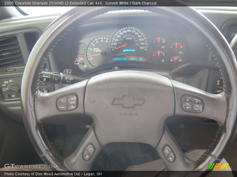 Summit White / Dark Charcoal 2005 Chevrolet Silverado 2500HD LS Extended Cab 4x4