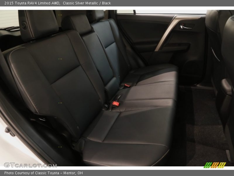Classic Silver Metallic / Black 2015 Toyota RAV4 Limited AWD