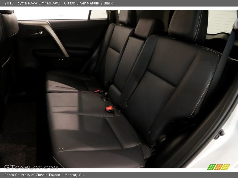 Classic Silver Metallic / Black 2015 Toyota RAV4 Limited AWD