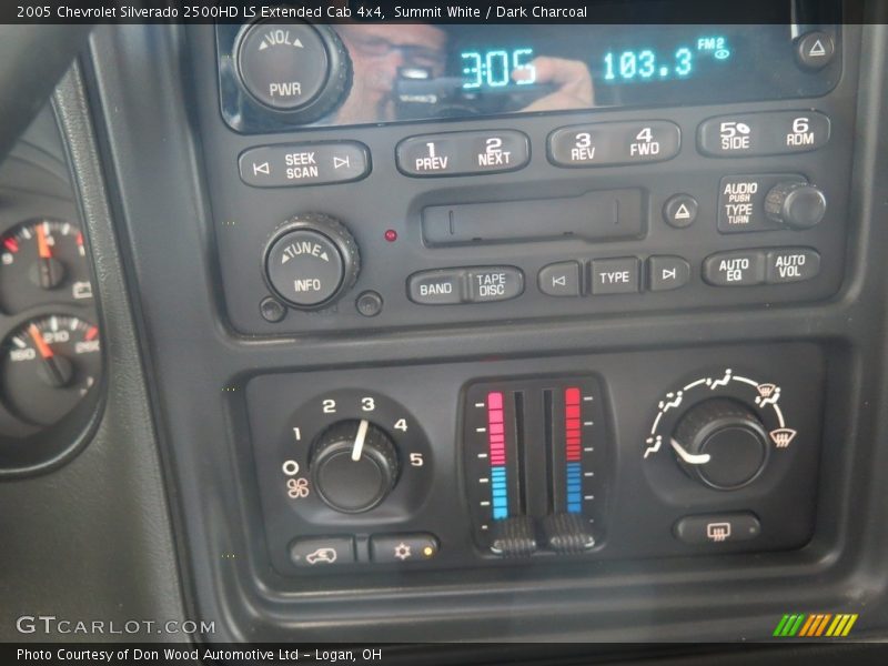 Summit White / Dark Charcoal 2005 Chevrolet Silverado 2500HD LS Extended Cab 4x4