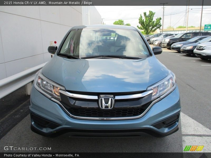 Mountain Air Metallic / Beige 2015 Honda CR-V LX AWD