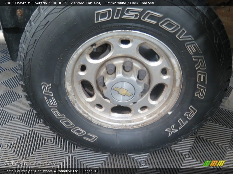 Summit White / Dark Charcoal 2005 Chevrolet Silverado 2500HD LS Extended Cab 4x4