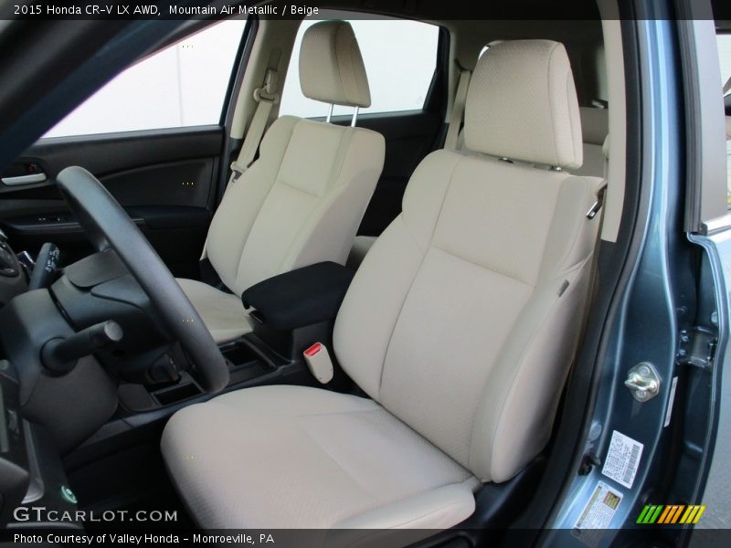 Mountain Air Metallic / Beige 2015 Honda CR-V LX AWD